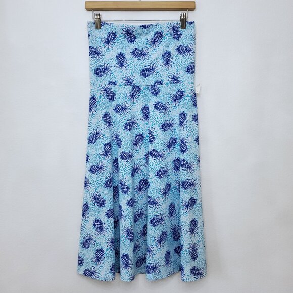 Southwind Apparel UPF 50 Bandeau Swing Sun Athletic Dress Pineapple Print Small - Picture 6 of 12